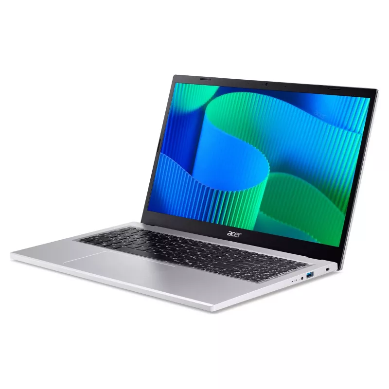 Acer Extensa 15 EX215-57-TCO nešiojamas kompiuteris 39,6 cm (15,6 inch) Full HD Intel Core 5 120U 16 GB DDR4 256 GB SSD Wi-Fi 6 Windows 11 Pro Education juoda
