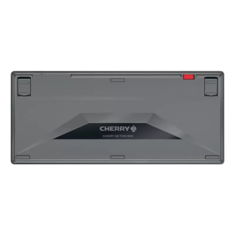 CHERRY KW 9200 MINI Wireless Compact Keyboard, Rechargeable, 2.4 GHz + Bluetooth + USB-C, Black (Belgian AZERTY) JK-9250BE-2