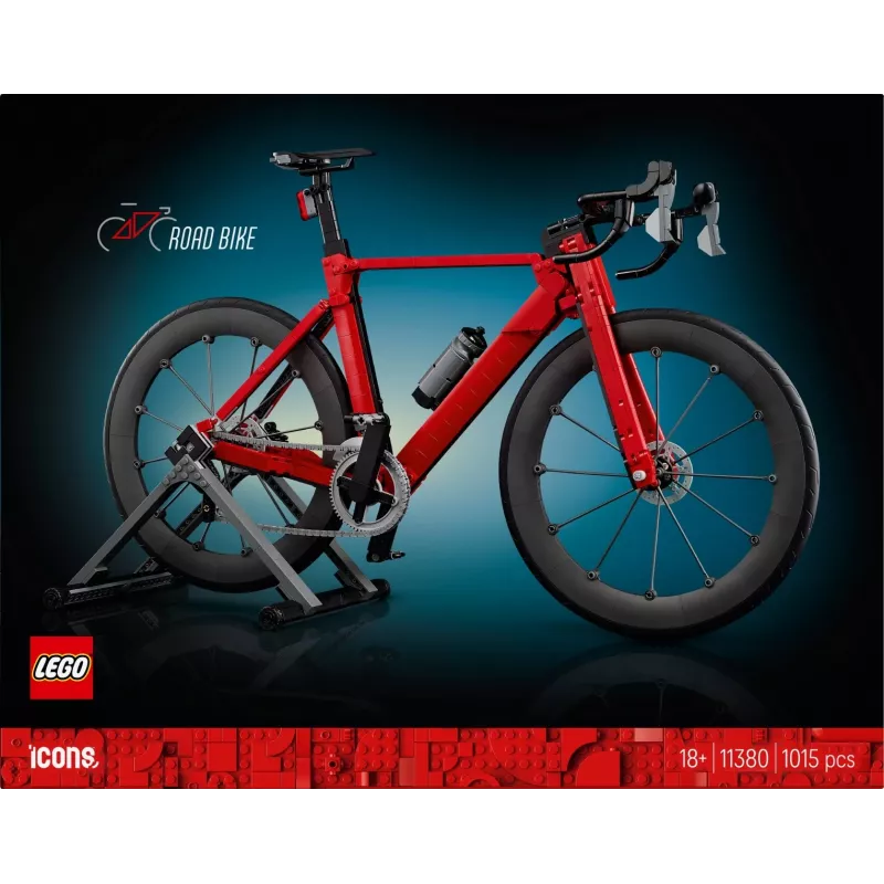 LEGO Icons 11380 Plento Dviračio Konstruktorius, 1015 Detalių, Nuo 18 Metų