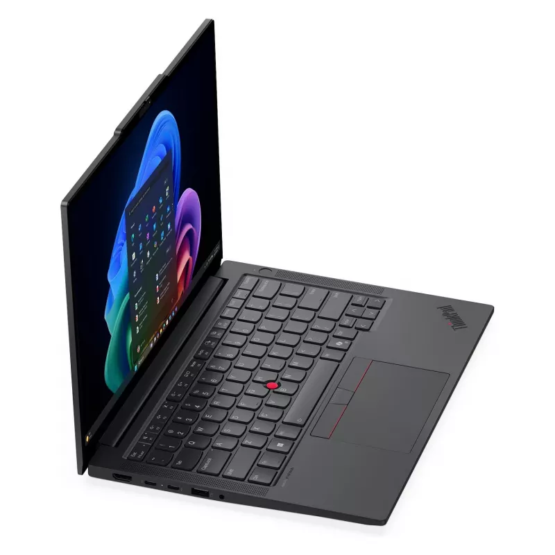 Lenovo ThinkPad E14 Gen 8 Intel® Core™ Ultra 7 355 nešiojamas kompiuteris 35,6 cm (14 inch) 2.8K 32 GB DDR5-SDRAM 1 TB SSD Wi-Fi 7 (802.11be) Windows 11 Pro juodas
