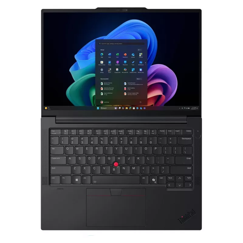 Lenovo ThinkPad E14 Gen 8 Intel® Core™ Ultra 7 355 nešiojamas kompiuteris 35,6 cm (14 inch) 2.8K 32 GB DDR5-SDRAM 1 TB SSD Wi-Fi 7 (802.11be) Windows 11 Pro juodas
