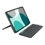 Logitech Flip Folio Keyboard Case, skirta iPad Pro 11 inch (M4/M5) ir iPad Air 11 inch (M2/M3/M4, 5th Gen), Graphite