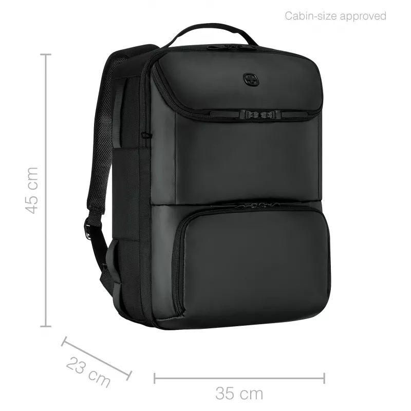 Wenger UrbanOne Travel 15.6 inch kuprinė nešiojamam kompiuteriui 33L juoda 653888