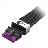 ASUS ROG Equalizer 12V-2x6 PCIe 5.1 / ATX 3.1 GPU Power Cable, 0.75 m, 16 AWG, Black (90YE00BN-B0QA00)