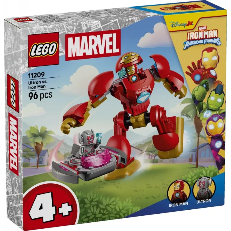 LEGO Marvel 11209 Ultron vs. Iron Man (96 vnt.)
