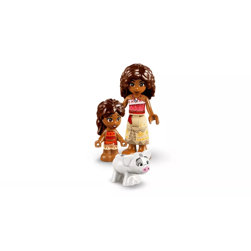LEGO Disney Moana 43282 Kaimo namas ir valtis