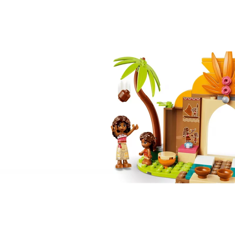 LEGO Disney Moana 43282 Kaimo namas ir valtis