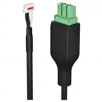 HP Poly Studio A2 Black Cable for Table Mic Input JST to Male Phoenix 6 m