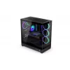 ENDORFY Fishtank 6000 Corona Mid-Tower PC Case - Black, Dual Tempered Glass, 4x ARGB Fans, USB-C, E-ATX
