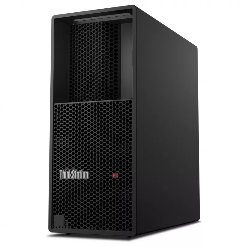 Lenovo ThinkStation P3 Tower Gen 2 darbo stotis su Intel Core Ultra 7 265K, 32GB DDR5, 512GB SSD, NVIDIA RTX PRO 2000 Blackwell 16GB, Windows 11 Pro, juoda (30HT00BWGE)