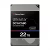 Western Digital Ultrastar DC HC580 WUH722422ALE6L1 vidinis kietasis diskas 22 TB 7200 RPM 512 MB 3,5 colio SATA III SED
