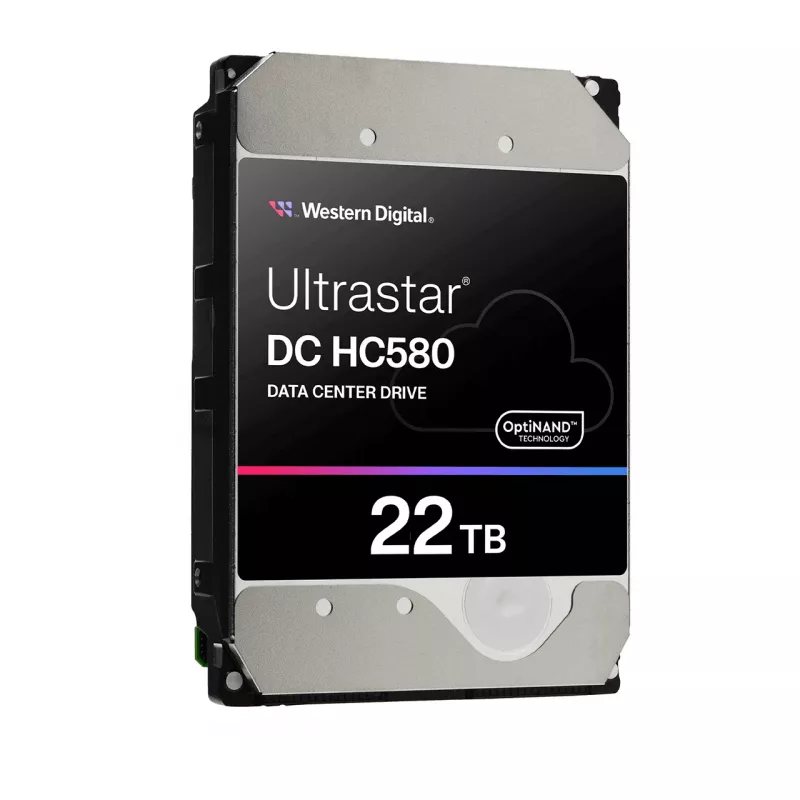 Western Digital Ultrastar DC HC580 WUH722422ALE6L1 vidinis kietasis diskas 22 TB 7200 RPM 512 MB 3,5 colio SATA III SED
