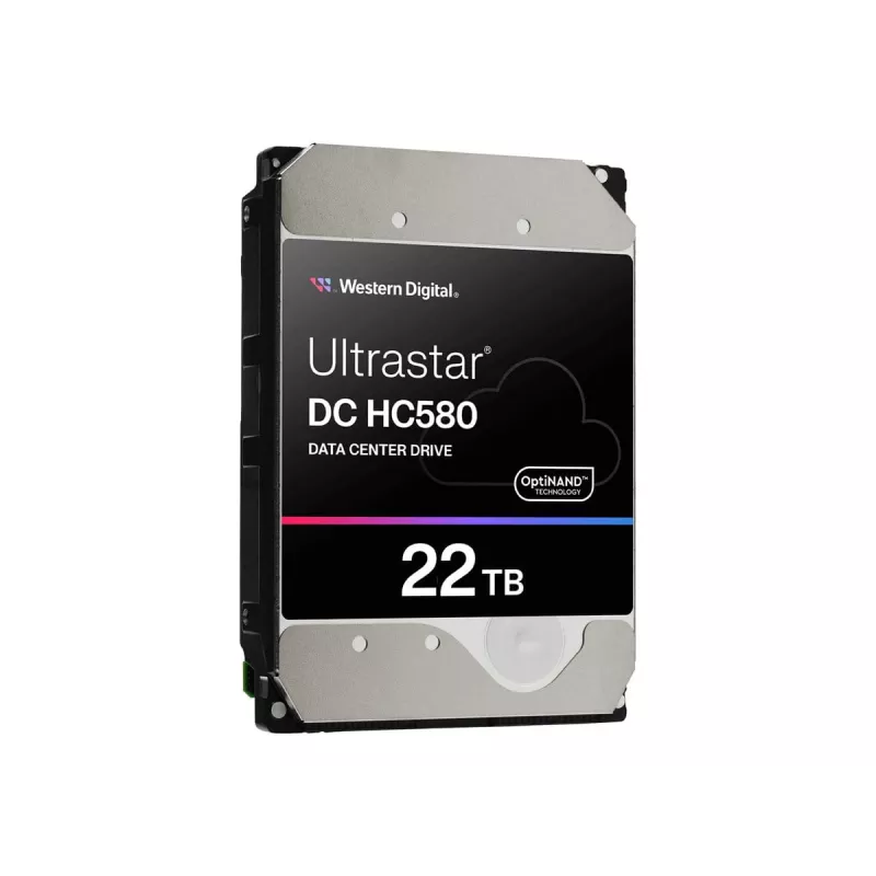 Western Digital Ultrastar DC HC580 WUH722422ALE6L1 vidinis kietasis diskas 22 TB 7200 RPM 512 MB 3,5 colio SATA III SED