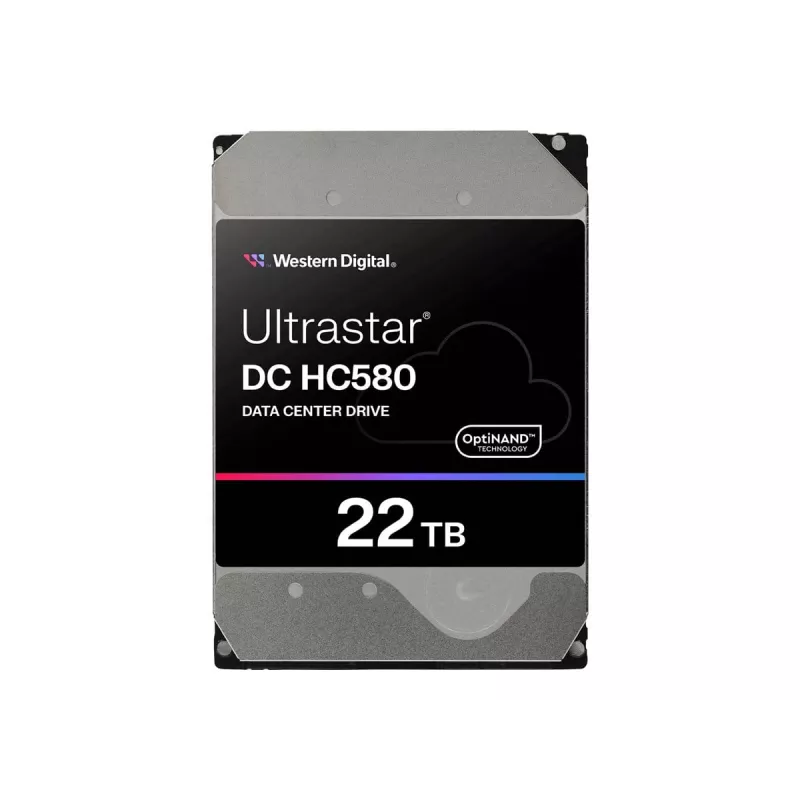 Western Digital Ultrastar DC HC580 WUH722422ALE6L1 vidinis kietasis diskas 22 TB 7200 RPM 512 MB 3,5 colio SATA III SED