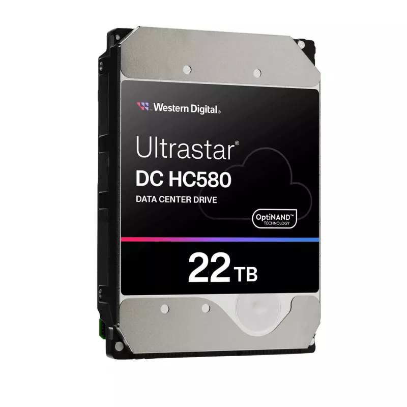 Western Digital Ultrastar DC HC580 WUH722422ALE6L1 vidinis kietasis diskas 22 TB 7200 RPM 512 MB 3,5 colio SATA III SED