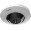 Hikvision DS-2CD3956G2-ISU 5MP AcuSense 180° Panoraminė „Fisheye“ IP kamera, 1,05 mm, įmontuotas mikrofonas, vidaus patalpoms