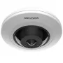 Hikvision DS-2CD3956G2-ISU 5MP AcuSense 180° Panoraminė „Fisheye“ IP kamera, 1,05 mm, įmontuotas mikrofonas, vidaus patalpoms
