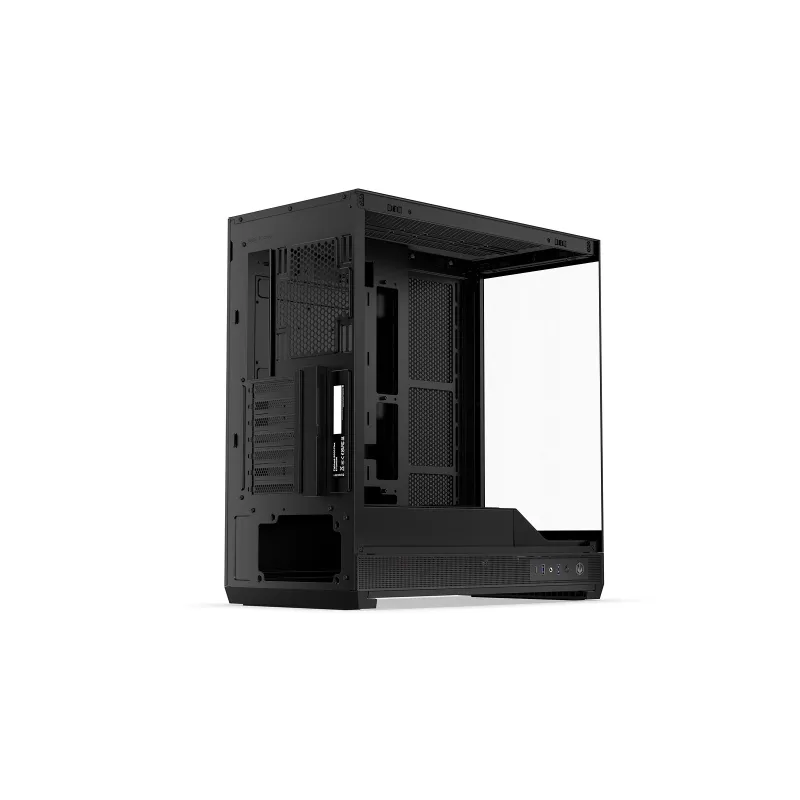 ENDORFY Fishtank 6000 Flex Mid-Tower PC Case - Black, Dual Tempered Glass, USB-C, E-ATX, Back-Connect Ready (No Fans)