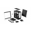 ENDORFY Fishtank 6000 Flex Mid-Tower PC Case - Black, Dual Tempered Glass, USB-C, E-ATX, Back-Connect Ready (No Fans)