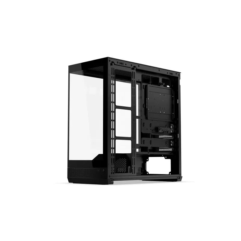 ENDORFY Fishtank 6000 Flex Mid-Tower PC Case - Black, Dual Tempered Glass, USB-C, E-ATX, Back-Connect Ready (No Fans)