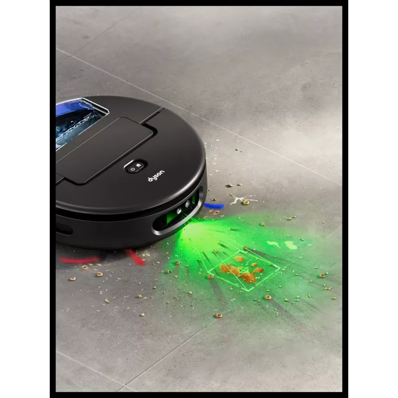 Dyson Spot+Scrub Ai šlapias ir sausas robotas dulkių siurblys 586183-01 Juodas