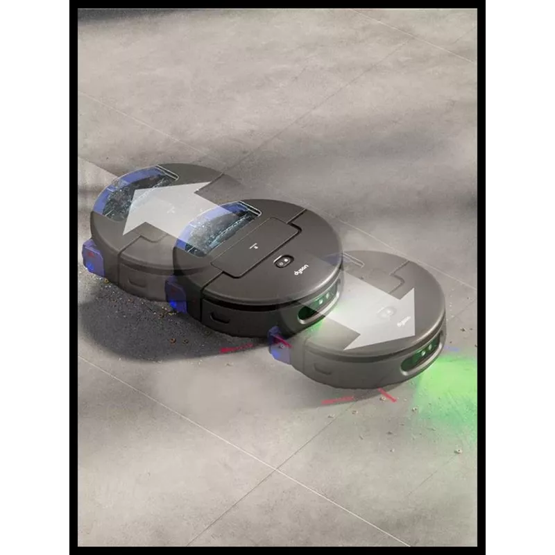 Dyson Spot+Scrub Ai šlapias ir sausas robotas dulkių siurblys 586183-01 Juodas