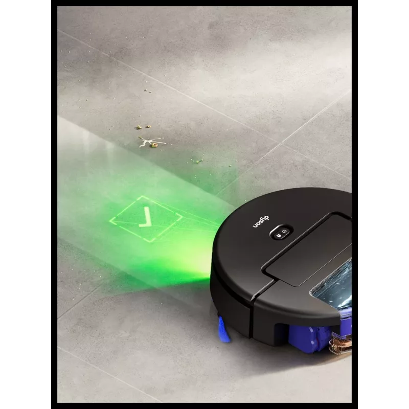Dyson Spot+Scrub Ai šlapias ir sausas robotas dulkių siurblys 586183-01 Juodas