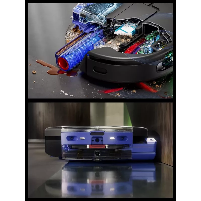 Dyson Spot+Scrub Ai šlapias ir sausas robotas dulkių siurblys 586183-01 Juodas