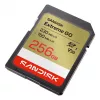 SanDisk Extreme GO SD UHS-I 256GB atminties kortelė, 230MB/s skaitymas / 150MB/s rašymas, V30 U3 4K UHD