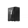 ENDORFY Ventum 400 Air ATX PC Case - Juoda, Grūdintas stiklas, 4x Stratus 120 PWM ventiliatoriai, USB-C