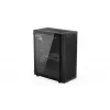 ENDORFY Ventum 400 Air ATX PC Case - Juoda, Grūdintas stiklas, 4x Stratus 120 PWM ventiliatoriai, USB-C