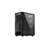 ENDORFY Ventum 400 Air ATX PC Case - Juoda, Grūdintas stiklas, 4x Stratus 120 PWM ventiliatoriai, USB-C