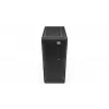 ENDORFY Ventum 400 Air ATX PC Case - Juoda, Grūdintas stiklas, 4x Stratus 120 PWM ventiliatoriai, USB-C