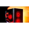 ENDORFY Ventum 400 Air ATX PC Case - Juoda, Grūdintas stiklas, 4x Stratus 120 PWM ventiliatoriai, USB-C