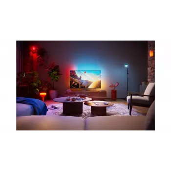 Philips 43PUS8001/12 43 colių (108 cm) 4K Ultra HD LED Ambilight išmanusis televizorius, 3840x2160, Titan OS, Dolby Atmos, HDR10+, juodos spalvos