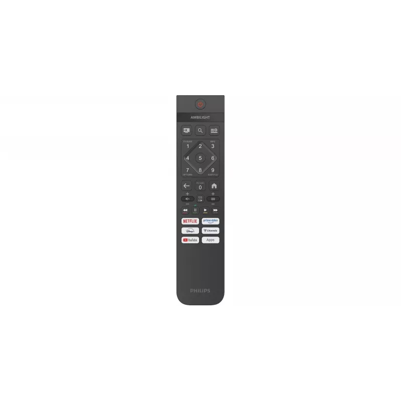 Philips 43PUS8001/12 43 colių (108 cm) 4K Ultra HD LED Ambilight išmanusis televizorius, 3840x2160, Titan OS, Dolby Atmos, HDR10+, juodos spalvos