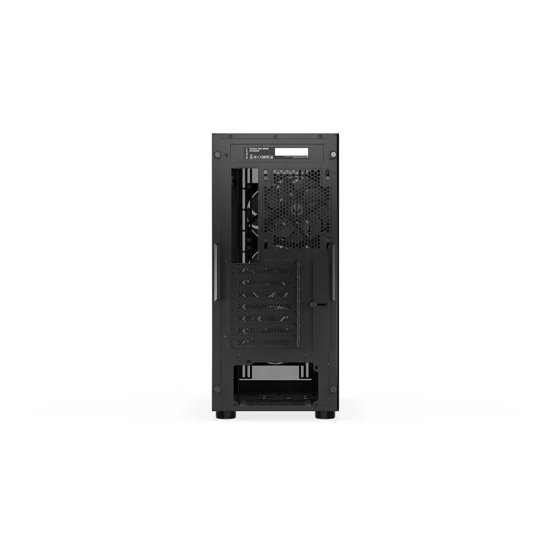 ENDORFY Ventum 400 ARGB ATX PC Case - Black, Tempered Glass, 4x Stratus 120 PWM ARGB Fans, ARGB & PWM Controller, USB-C
