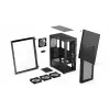 ENDORFY Ventum 400 ARGB ATX PC Case - Black, Tempered Glass, 4x Stratus 120 PWM ARGB Fans, ARGB & PWM Controller, USB-C