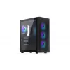 ENDORFY Ventum 400 ARGB ATX PC Case - Black, Tempered Glass, 4x Stratus 120 PWM ARGB Fans, ARGB & PWM Controller, USB-C