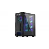 ENDORFY Ventum 400 ARGB ATX PC Case - Black, Tempered Glass, 4x Stratus 120 PWM ARGB Fans, ARGB & PWM Controller, USB-C