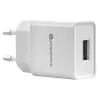everActive SC-200 USB-A sieninis įkroviklis 2.4A 12W Baltas