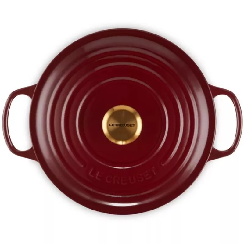 Le Creuset Signature Round Roaster 26cm 5.3L Emaliuotas ketaus Rhône 21177269494441