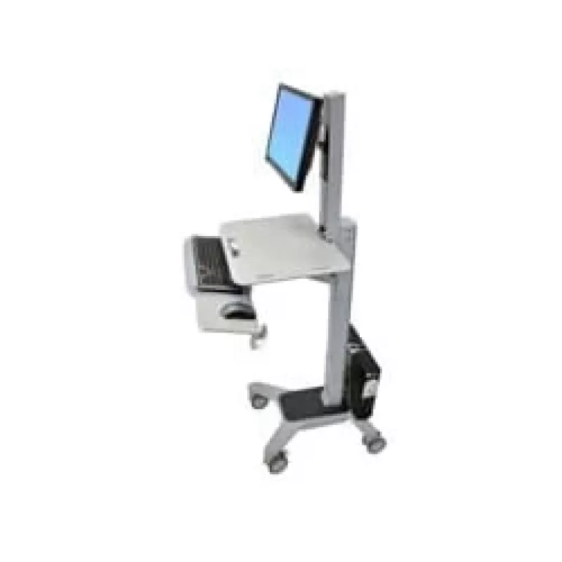 Ergotron WorkFit C-Mod Single LD Sit-Stand Workstation Cart 24-198-055 iki 27 colių