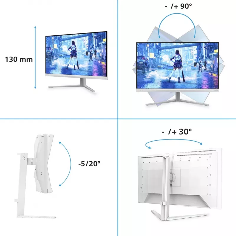Philips Evnia 5000 27M2N5201P/00 27 colių FHD Fast IPS 260Hz 1ms žaidimų monitorius