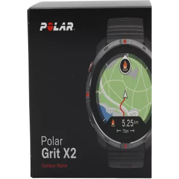 Polar Grit X2 900115134 Outdoor Multisport GPS Watch 45mm AMOLED 32GB Night Black S-L