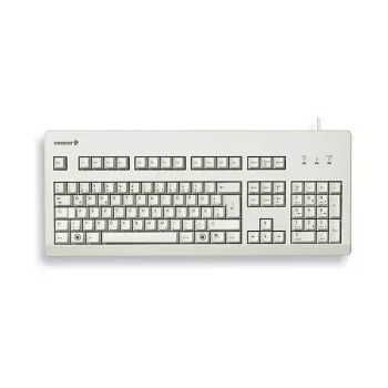 CHERRY G80-3000 mechaninė klaviatūra G80-3000LXCEU-0 MX Brown Full-Size US/International PS/2+USB šviesiai pilka