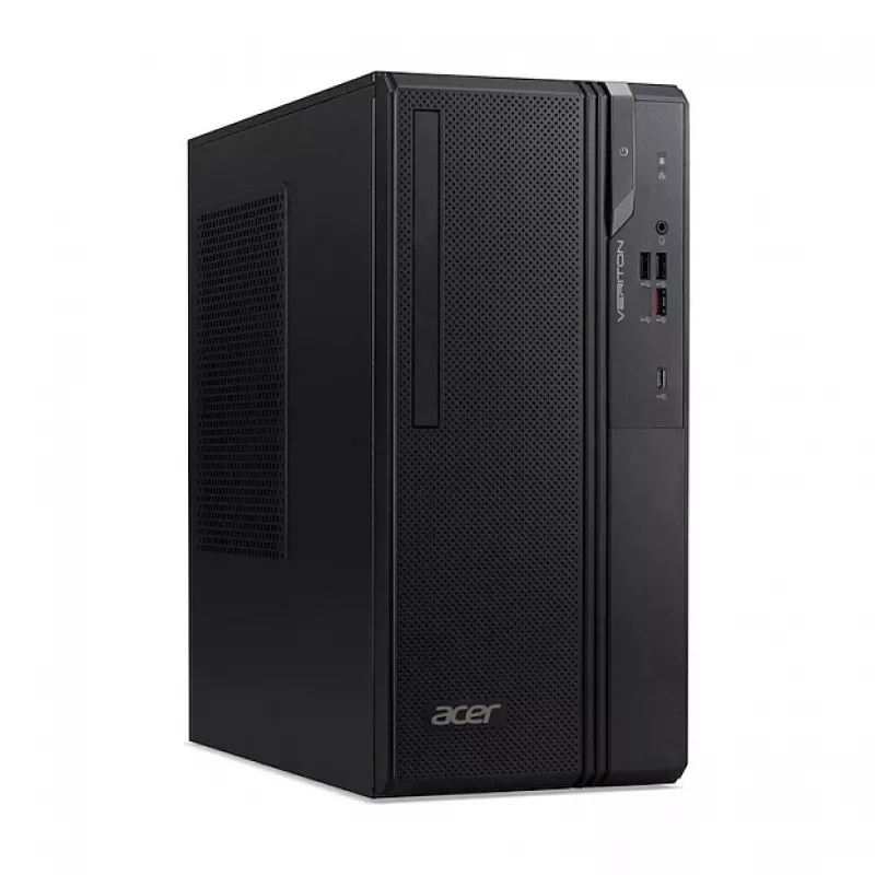 Acer Veriton S2 VS2735GT Mid Tower Desktop PC - Intel Core Ultra 5 225 - 16 GB DDR5 - 512 GB NVMe SSD - Integrated Intel Graphics - Wi-Fi 6E - Windows 11 Pro - Black