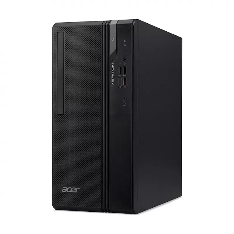 Acer Veriton S2 VS2735GT Mid Tower Desktop PC - Intel Core Ultra 5 225 - 16 GB DDR5 - 512 GB NVMe SSD - Integrated Intel Graphics - Wi-Fi 6E - Windows 11 Pro - Black