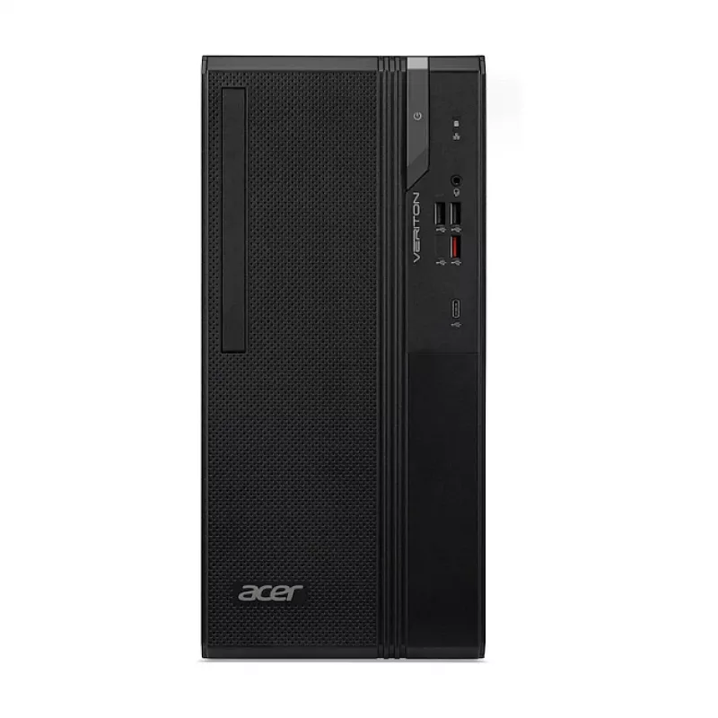Acer Veriton S2 VS2735GT Mid Tower Desktop PC - Intel Core Ultra 5 225 - 16 GB DDR5 - 512 GB NVMe SSD - Integrated Intel Graphics - Wi-Fi 6E - Windows 11 Pro - Black