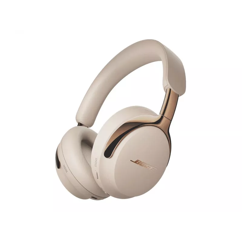 Bose QuietComfort Ultra Headphones 2nd Gen 890101-0500 – belaidžiai ANC, erdvinis garsas, 24h baterija, Cream